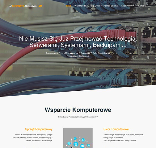 strona www.informatyk.siemiatycze.net
